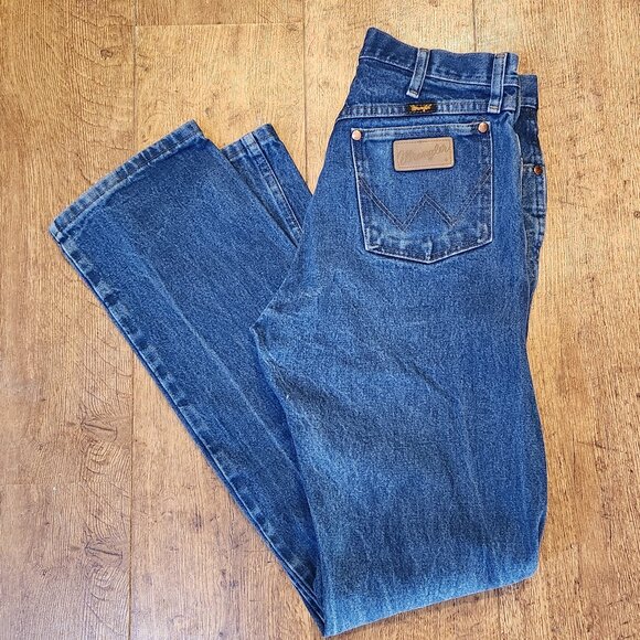 WRANGLER Straight Leg 100% Cotton Jeans - 32 x 36 - Picture 1 of 6